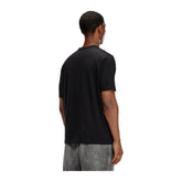 Diesel T-Shirt Micro-Embroidered Logo - Black